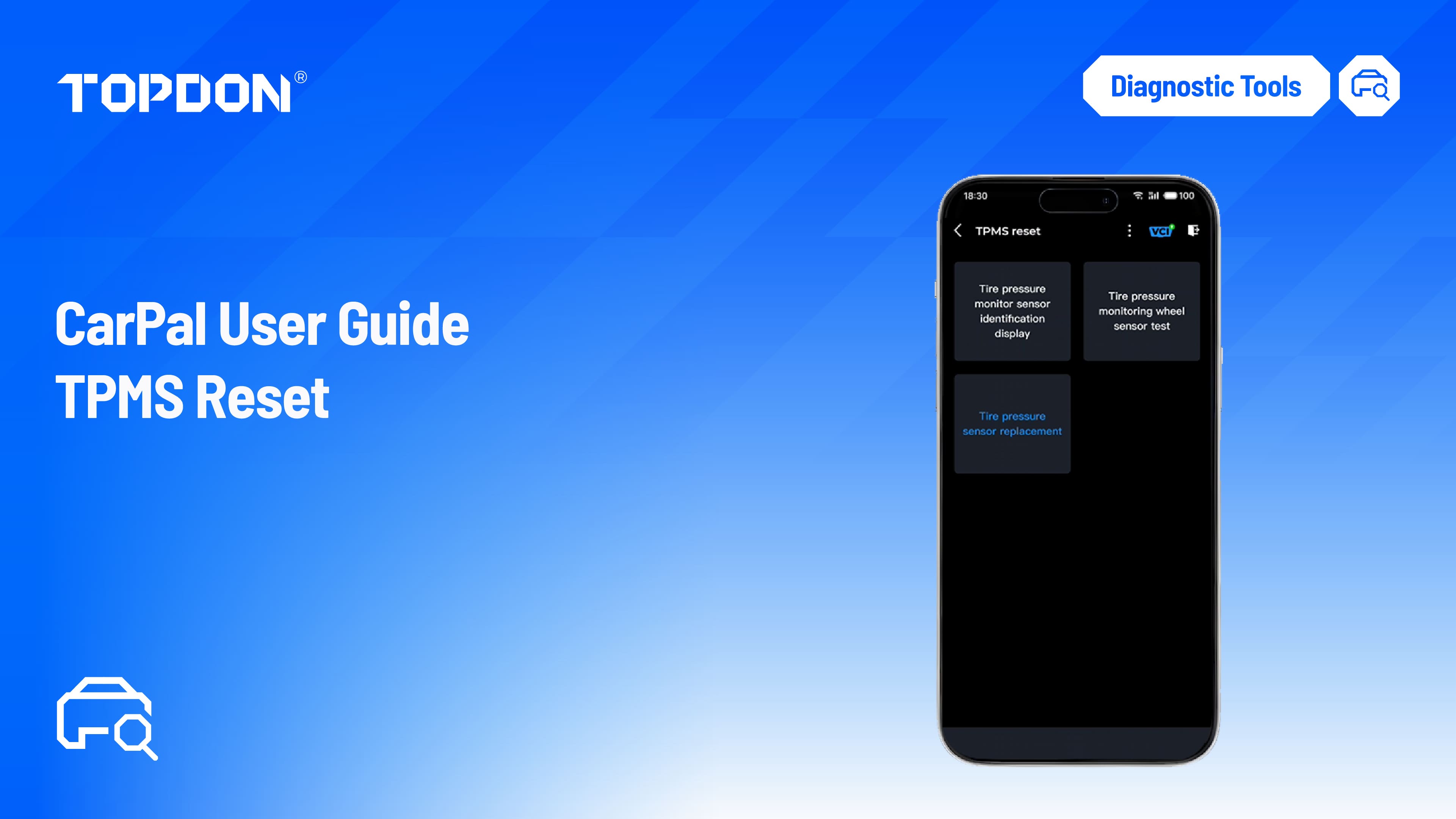 TOPDON CarPal User Guide - TPMS Reset